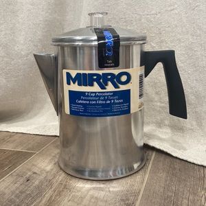 MIRRO 9 Cup Percolator {Vintage}